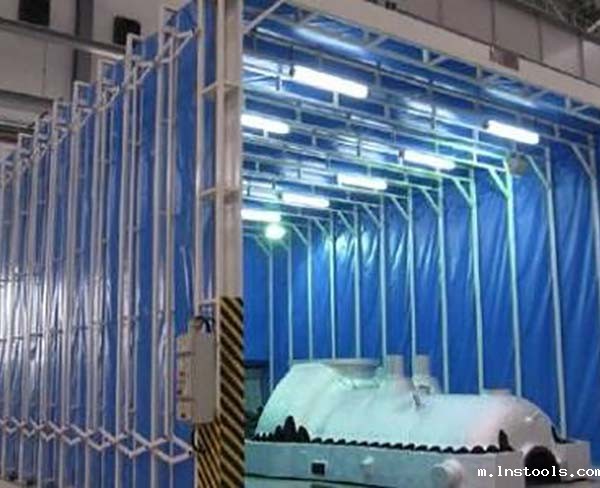 伸缩式移动喷漆房 (10)