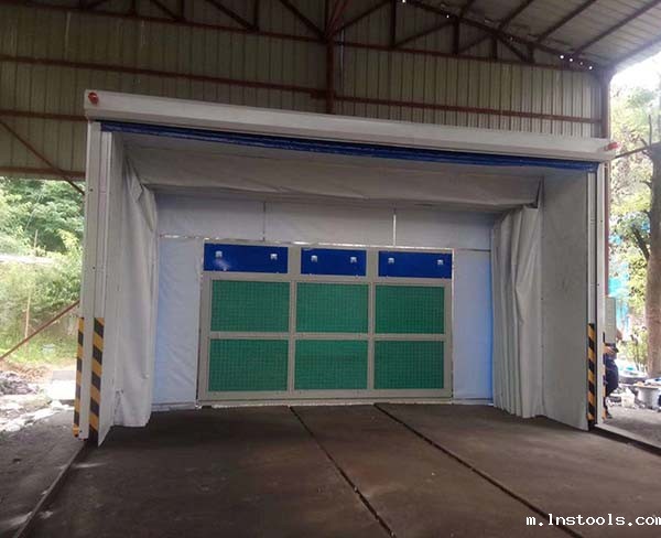 伸缩式移动喷漆房 (3)