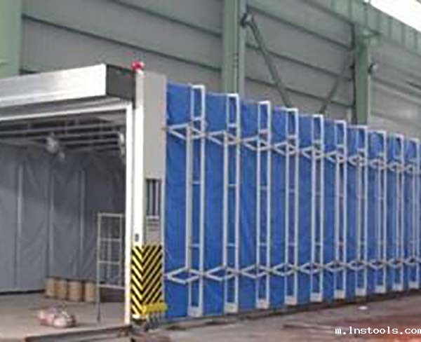 伸缩式移动喷漆房 (11)