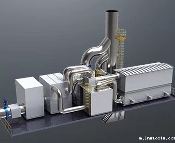 沸石转轮浓缩＋催化燃烧系统