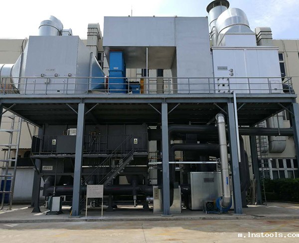 沸石转轮浓缩＋催化燃烧系统