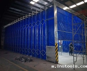 伸缩式移动喷漆房 (2)